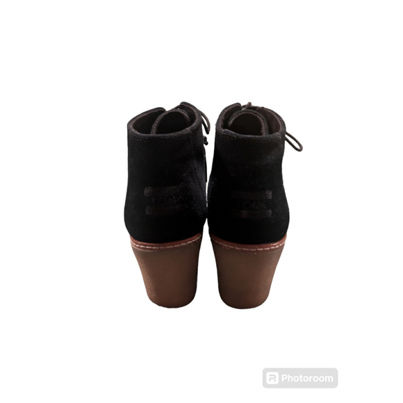 Women's TOMS Boots, Black, Size 10 - Picture 4 of 5